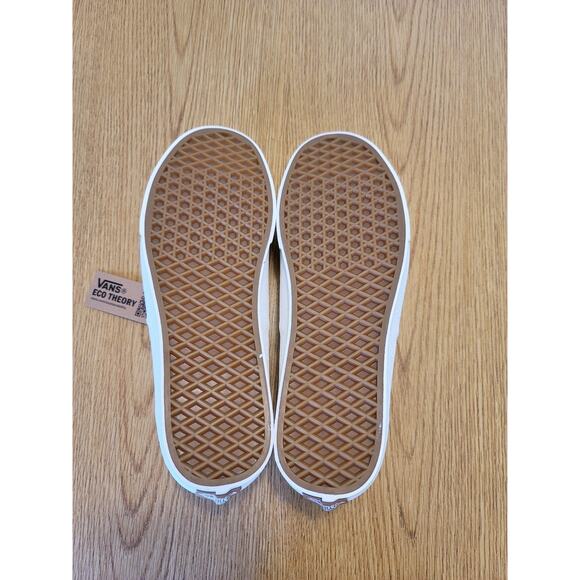 Vans Authentic low top skate shoes gold mustard peace sustainable sz 9 ecotheory - Picture 7 of 7